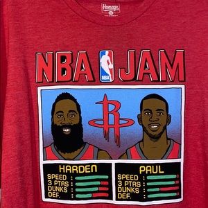 JAMES HARDEN AND CHRIS PAUL NBA SHIRT